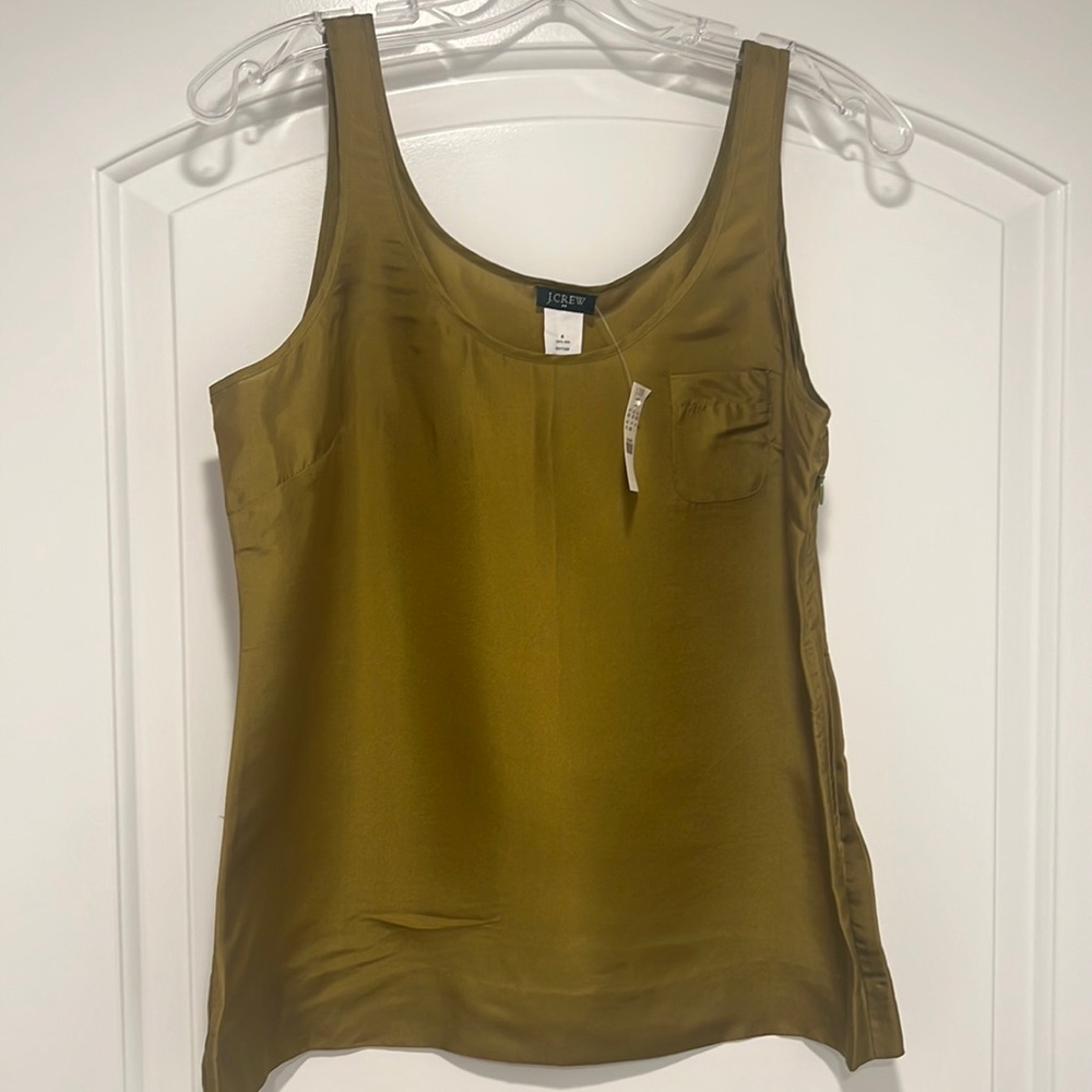 NWT J.Crew Factory Silk Shell